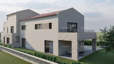 Građevinsko zemljište, Vižinada - otvoren pogled na Učku i Ćićariju - 5