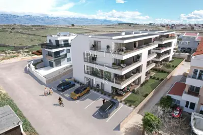 Povljana, Neubau - zweigeschossige Wohnung in Meeresnähe, 122 m² - 7