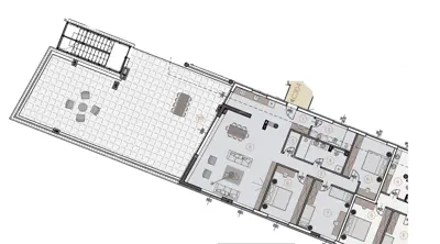Penthouse 270 m², Poreč, pogled na more i terasa 136 m² - 3
