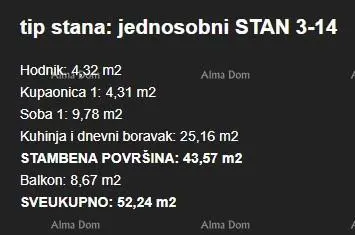 Stan 52 m², Umag - 3. kat blizu centra i mora - 21