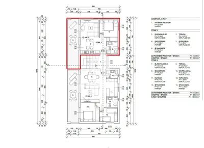 Stan 63 m², Umag okolica - pogled na more - 9