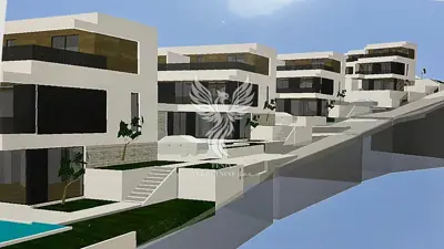 Villa in Vodice, 3 floors, 37 m² pool and garden