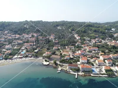 Building land 1 650 m², Lumbarda, sea view - 13