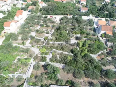Building land 1 650 m², Lumbarda, sea view - 11