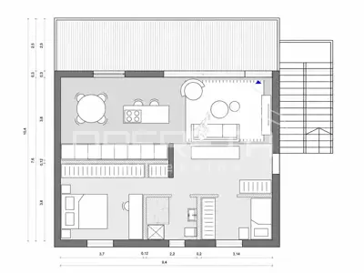 Apartment 77.3 m², Solin, Poljaci - near Split and parking space - 23