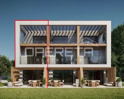 Istra, Medulin, moderna troetažna kuća sa pogledom, 300 m od mora - 2