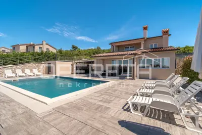 Villa, Raša - Koromačno, panoramic sea view - 5