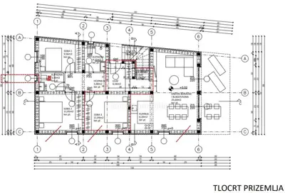 Apartman 110 m², Mandre - prizemlje, 3 spavaće sobe - 18