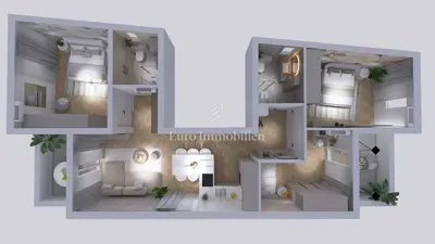 Apartman 110 m², Mandre - prizemlje, 3 spavaće sobe - 17