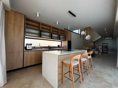 Vila 203 m², Tar-Vabriga - grijani bazen i pogled na more - 18