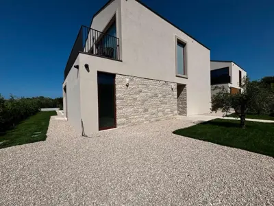 Vila 203 m², Tar-Vabriga - grijani bazen i pogled na more - 3