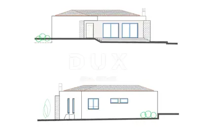 Haus 117 m², Marčana - Pool und überdachte Terrasse