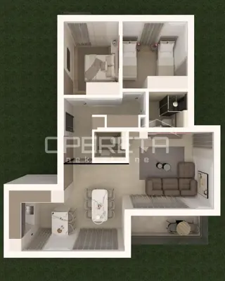 Apartment 72 m², Podstrana - sea view - 13