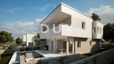 Villa 221 m², Stara Novalja - Meerblick und Pool