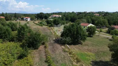 Building plot 4,763 m², Labin - open view - 5
