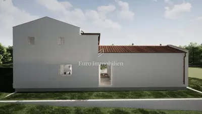 Moderna villa s bazenom u izgradnji - 9
