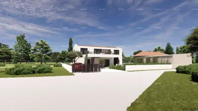 Prodaja zemljišta s građevinskom dozvolom i projektom, okolica Vodnjana! - 13