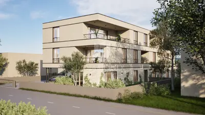 Stan 60 m², Umag - 2 spavaće sobe i lođa