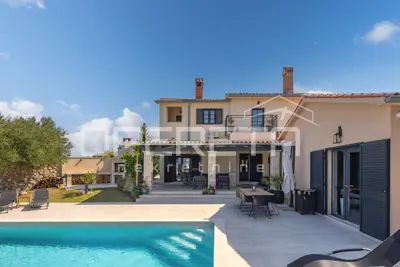 Istria, Labin, luxury villa in an oasis of peace, heated pool, panoramic views - 2