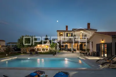 Istria, Labin, luxury villa in an oasis of peace, heated pool, panoramic views - 16