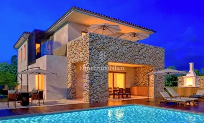 Two building plots with sea view, island Krk - 2