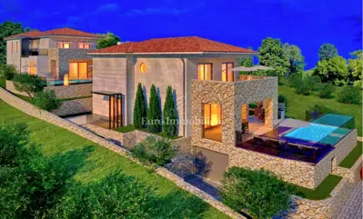 Two building plots with sea view, island Krk - 5