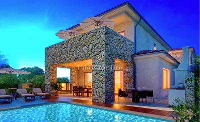 Two building plots with sea view, island Krk - 3