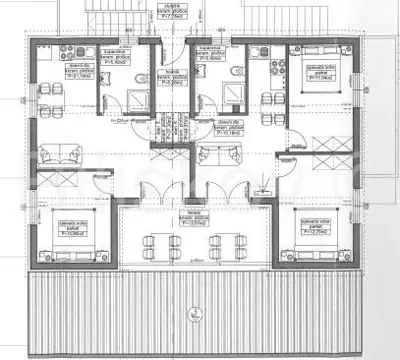 Apartmanska kuća 373m² s šest apartmana, Mandre, Pag – 100 metara od plaže - 9