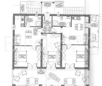 Apartmanska kuća 373m² s šest apartmana, Mandre, Pag – 100 metara od plaže - 8