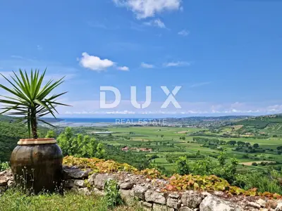 Haus 120 m², Buje - Meerblick und Blick auf bewaldete Hügel - 12