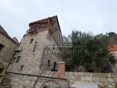 DUGI RAT, Kamena katnica, 200 m², pogled na more - 5