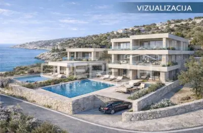 Building plot 1,809 m², Kanica - 90 m from the sea - 4