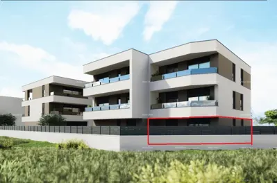 Wohnung 69 m², Valdebek, Pula - Garten 111 m² und Terrasse
