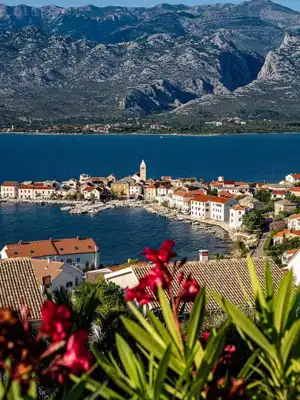 Building plot, Vinjerac - first row to the sea, view of Velebit - 7
