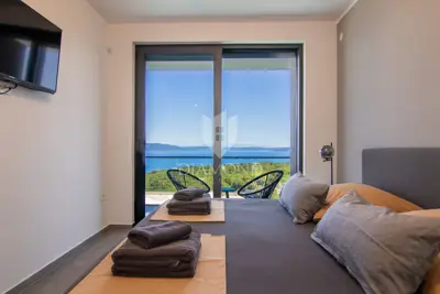 Villa, Rabac - panoramic view of the sea and Kvarner - 14