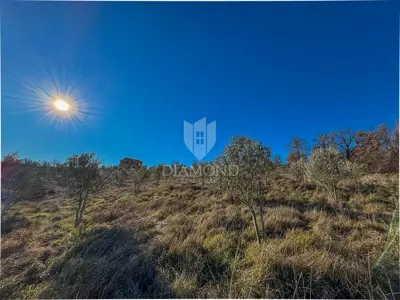 Building plot 601 m², Momjan - open view of nature - 6