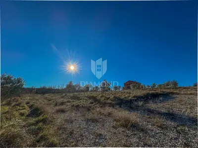 Building plot 601 m², Momjan - open view of nature - 3