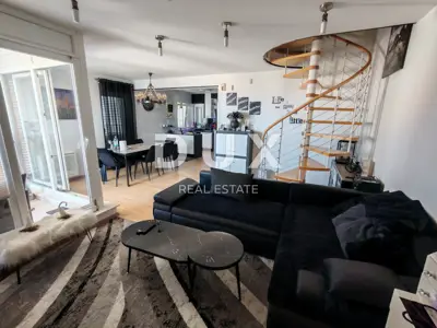 Two-level apartment 104.8 m², Borik - sea view - 4