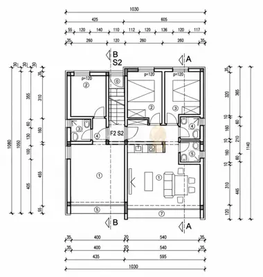Etaža 80,78 m², Crikvenica - panoramski pogled na more i Krk - 11