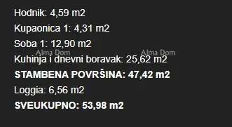 Stan 54 m², Umag - 2. kat, lođa i parkirno mjesto - 22