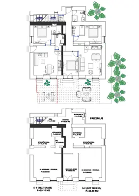 House 91 m², Podmurvice Rijeka - new build with 5 units - 5