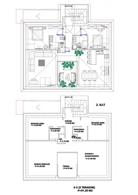 House 91 m², Podmurvice Rijeka - new build with 5 units - 7