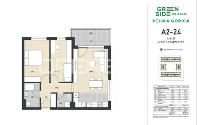PRODAJA, VELIKA GORICA – NOVOGRADNJA | 3-SOBNI STAN 73m² S LOGGIJOM - 7