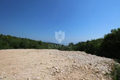 Building plot 1,016 m², Labin - open sea view - 9