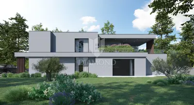 Building plot 1,016 m², Labin - open sea view - 5