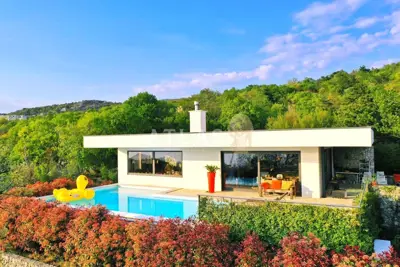 Vila 143 m², Kostrena - panoramski pogled na more