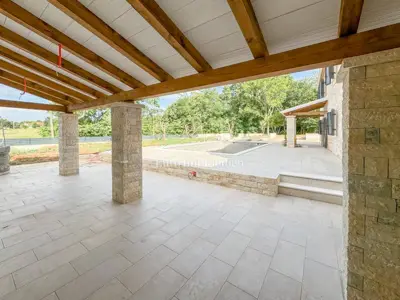 Steinhaus 180 m², Barban - Pool und überdachte Terrasse - 14