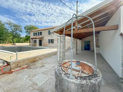 Steinhaus 180 m², Barban - Pool und überdachte Terrasse - 4