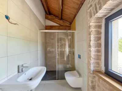 Steinhaus 180 m², Barban - Pool und überdachte Terrasse - 22