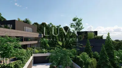 Građevinsko zemljište, Markuševec - projekt za 3 urbane vile - 2